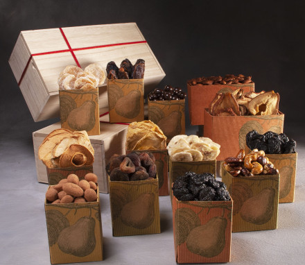 Dried Fruit, Nuts & Sweets Box (13 item) $150